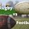 Rugby vs Soccer