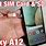 Samsung Galaxy A12 Sim Card Slot