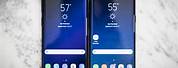 Samsung Galaxy S8 vs S9 Size