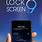 Samsung Galaxy S9 Lock Screen