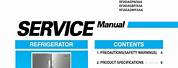 Samsung Refrigerator Service Manual PDF