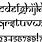 Sanskrit Style English Font