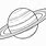 Saturn Planet Sketch