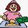 School Lunch Lady Clip Art