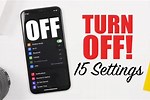Settings You Should Turn Off On iOS 15