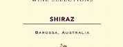Shiraz Wine Labels