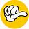 Sideways Thumb Emoji