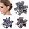 Silver Hair Clips for Women