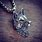 Silver Wolf Necklace