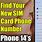 Sim Card Number iPhone