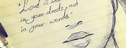 Simple Pencil Love Drawings Quotes