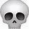Skeleton Head Emoji