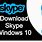 Skype Download for Windows 10