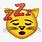Sleeping Cat Emoji