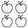 Small Apple Outline