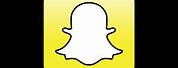 Snapchat Logo On Black Background