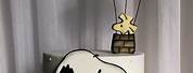 Snoopy Angel Cake Cartoon