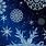 Snowflake iPhone Wallpaper