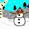Snowman Poop Emoji