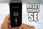 Soft Reset On iPhone SE
