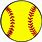 Softball Logo Clip Art