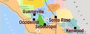 Sonoma County Map CA