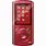 Sony MP3 Player Red