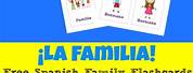 Spanish Family Flash Cards for Kids
