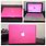 Sparkly Pink Apple Laptops