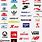 Sport Clothing Brand Logos