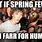 Spring Fever Meme