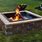 Square Fire Pit Insert