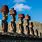 Statues On Easter Island