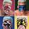 Sting WWE Face Paint