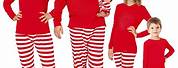 Striped Family Matching Christmas Pajamas