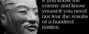 Sun Tzu If You Know the Enemy