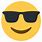 Sunglasses Emoji PNG