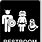 Superhero Bathroom Signs