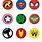 Superhero Logos to Print