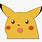 Suprised Face Meme Pikachu