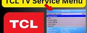 TCL TV Service Menu