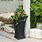 Tall Black Planters Outdoor