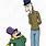 Tall and Short People Cartoon