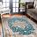 Teal Color Area Rugs