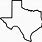 Texas Outline SVG Free