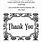 Thank You Card Template Wording