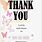 Thank You Flyer Template
