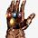 Thanos Infinity Gauntlet in Thor