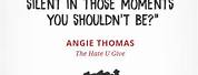 The Hate You Give Book Quotes