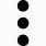 Three Dot Menu Icon